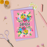 NLO Card - Mother’s Day Floral Mum