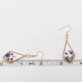 MQ Sml Dangles - Forget-me-not & Baby's Breath Dried Flowers