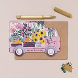 SPC Card - Birthday Flower Truck