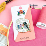 Jubly Umph Lapel Pin - Obsessively Making Stuff