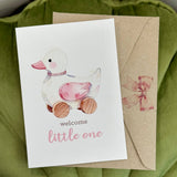 Card - Welcome Baby Girl