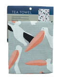 Tea Towel - Pelicans