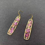 MQ Dangles - Pink Hydrangea Dried Flower Rectangular