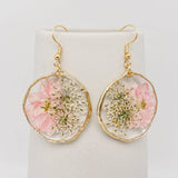MQ Dangles - Delphinium & Queen Anne's Lace Dried Flowers