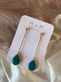 HxH Dangles - Tear Drop Sage