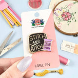 Jubly Umph Lapel Pin - Stitch And Bitch