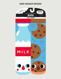 Pals Socks Kids Sml - Milk & Cookies