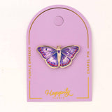 Happily Plants Pin - Butterfly Purple Emperor