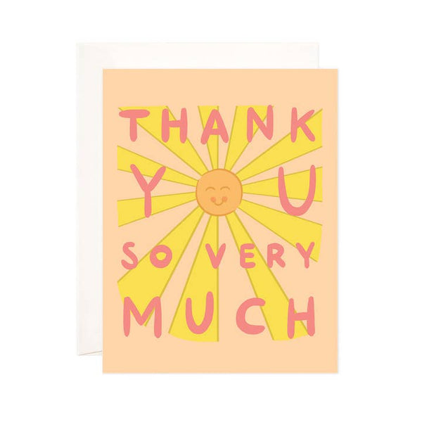 Bloomwolf Card - Thank You So Very Much