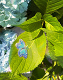 Happily Plants Pin - Butterfly Blue Morpho