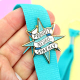 Jubly Umph Lapel Pin - Proudly Neuro-Sparkly