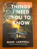 Lamprell, Mark - Things I Need You to Know (Trade Paperback)