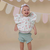 Frill Snuggle Bib - White Rabbit