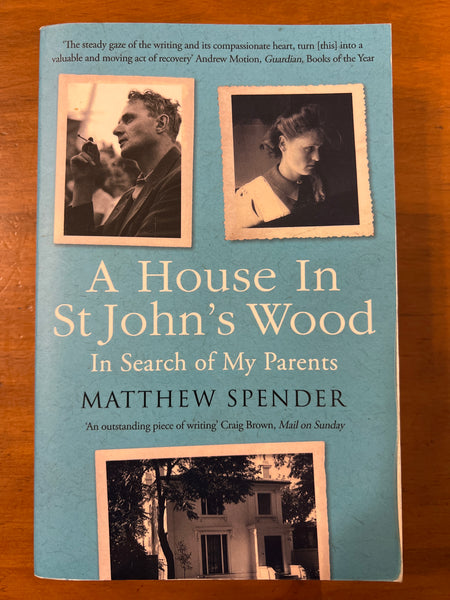 Spender, Matthew - House in St John's Wood (Paperback)