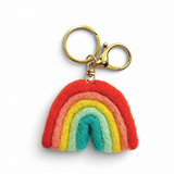 Felt Rainbow Keychain - Fairy Floss
