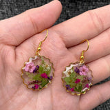 MQ Sml Dangles - Pressed Dried Flower