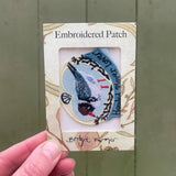 Embroidered Patch - Hooded Plover Lover