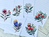 Letter Writing Set - Australian Native Floral