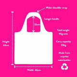 RO Reusable Shopping Bag - Edible Blooms
