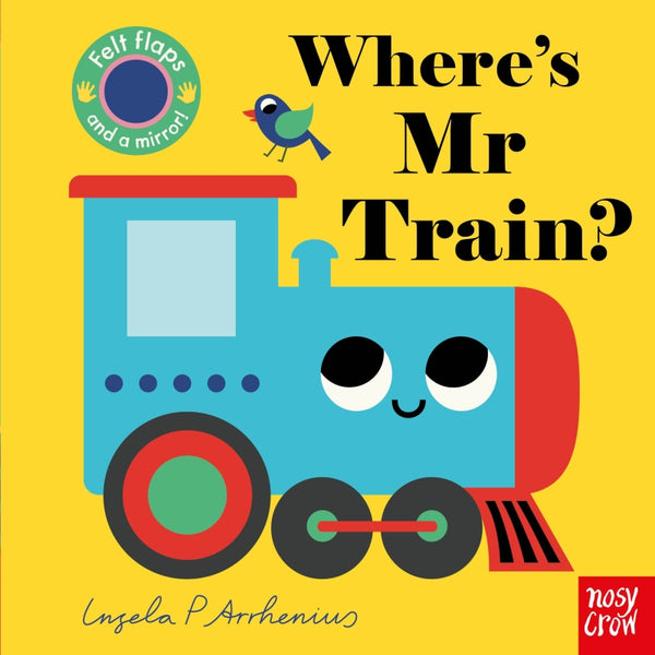 Board Book - Felt Flaps - Where's Mr Train?