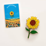 Happily Plants Pin - Flower Sunflower