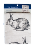 Tea Towel - Hares