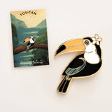 Happily Plants Pin - Bird Toucan