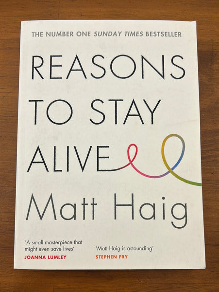 Haig, Matt - Reasons to Stay Alive (Paperback)