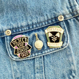 Jubly Umph Lapel Pin - Reject The Status Quo