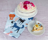 Tea Towel - Colourful Cats