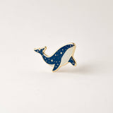 Happily Plants Pin - Blue Whale
