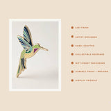 Happily Plants Pin - Bird Hummingbird