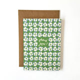 Florence Fry - Thank You Green Flowers