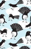 Tea Towel - Willie Wagtail