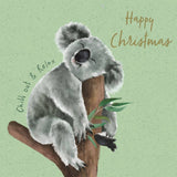 Christmas Card Wallet - Happy Koala