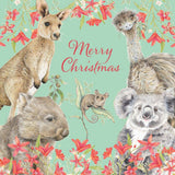 Christmas Card Wallet - Animal Greetings