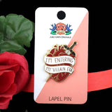 Jubly Umph Lapel Pin - I'm Entering My Villain Era
