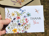 Card - Thank You Wildflower