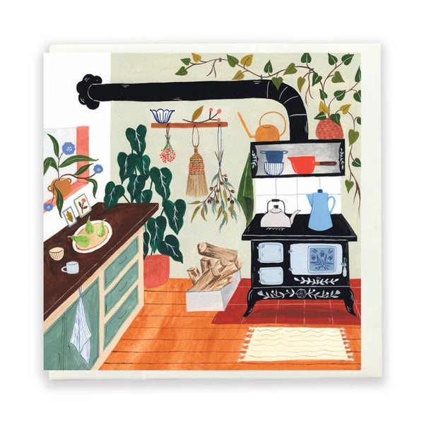 FW Card - Rustic Kitchen