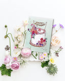 Typoflora Card - Birthday Cake