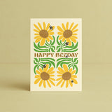 Daymaker - Happy Bee-Day Sunflowers