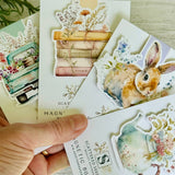 Magnetic Bookmark - Spring Floral Books