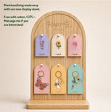 Bag Charm - Monarch Butterfly