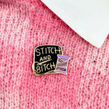 Jubly Umph Lapel Pin - Stitch And Bitch
