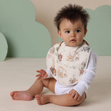 Snuggle Bib - Diggers & Tractors