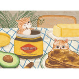 99 Pc Puzzle - The Puzzle Collab - Cats and Vegemite