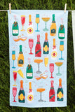 Tea Towel - Champagne