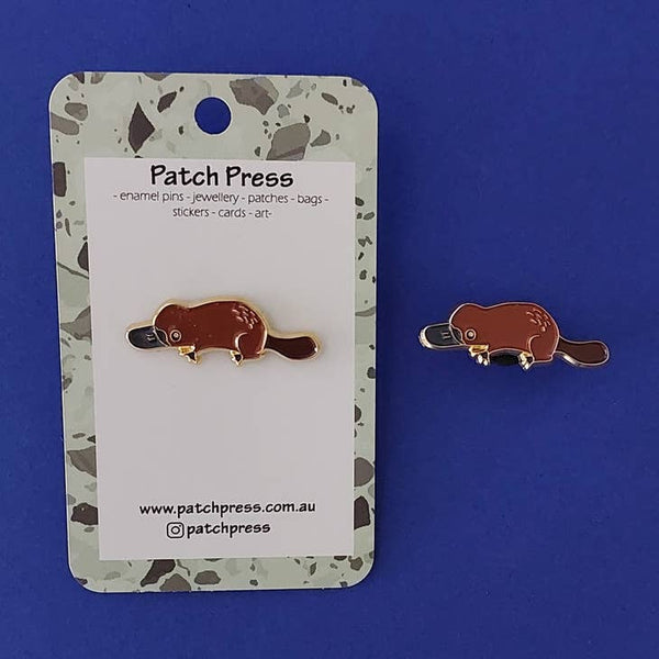 Patch Press Pin - Aus Platypus