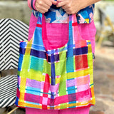 RO Reusable Shopping Bag - Rainbow Gingham