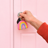 Felt Rainbow Keychain - Fairy Floss